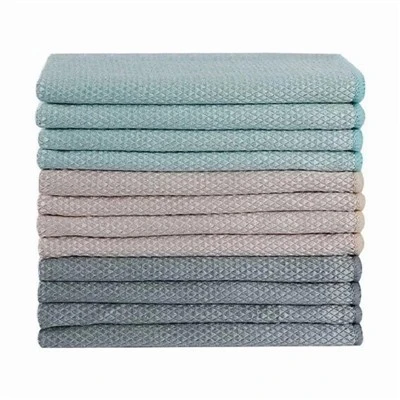 Khăn rửa xe bằng lông cừu san hô dày hai mặt-mật độ cao-